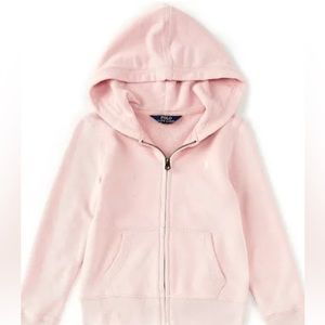 Girls Polo Ralph Lauren Pink Zip Up